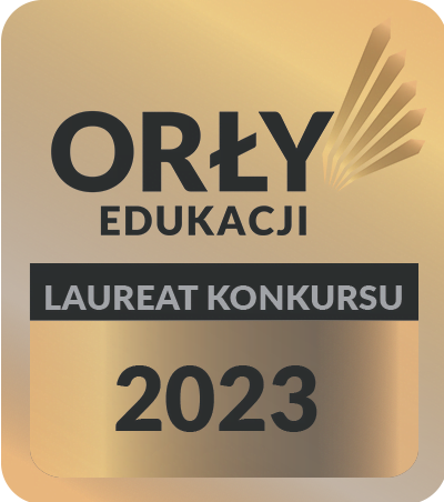  Złoty Laureat Plebiscytu Orły Edukacji 2023